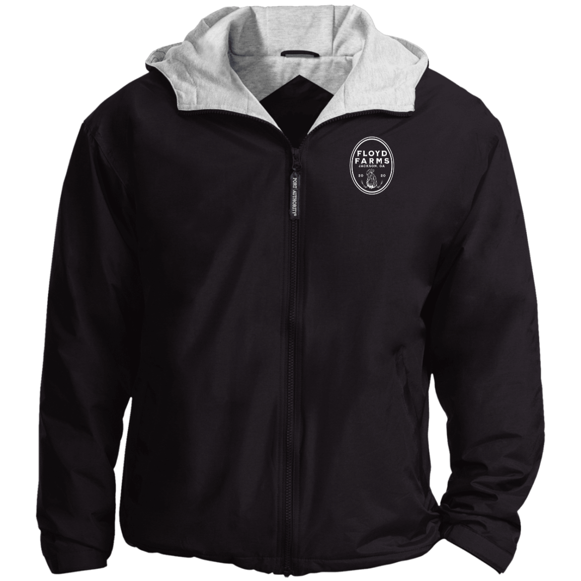 Floyd Farms Logo Men's Lined Jacket