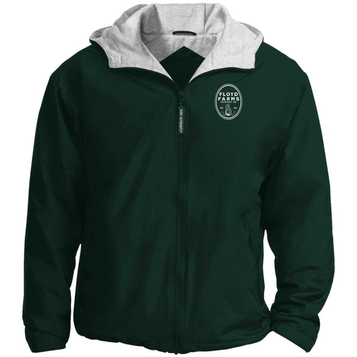 Floyd Farms Logo Men's Lined Jacket