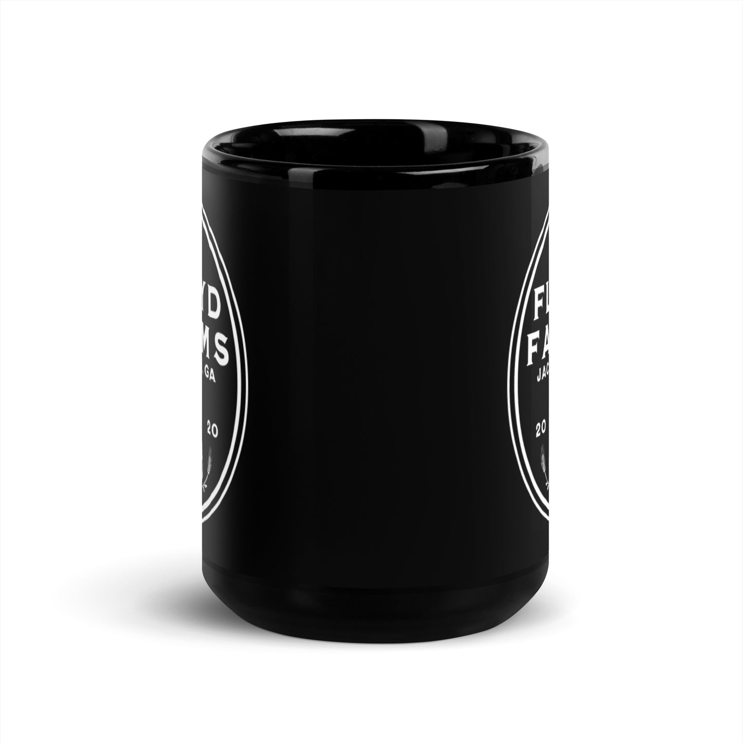 Floyd Farms Black Glossy Mug