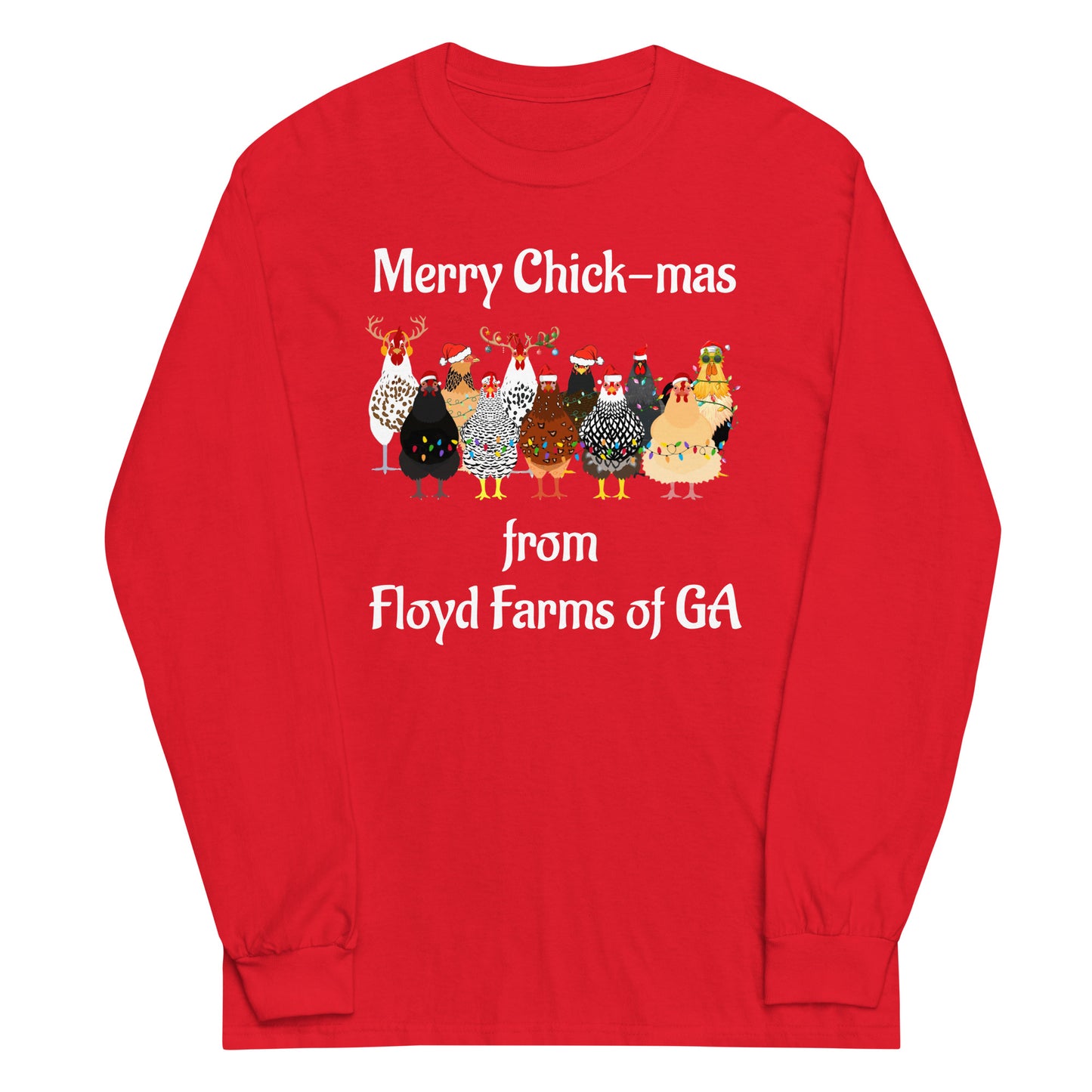 Unisex Holiday Long Sleeve Shirt