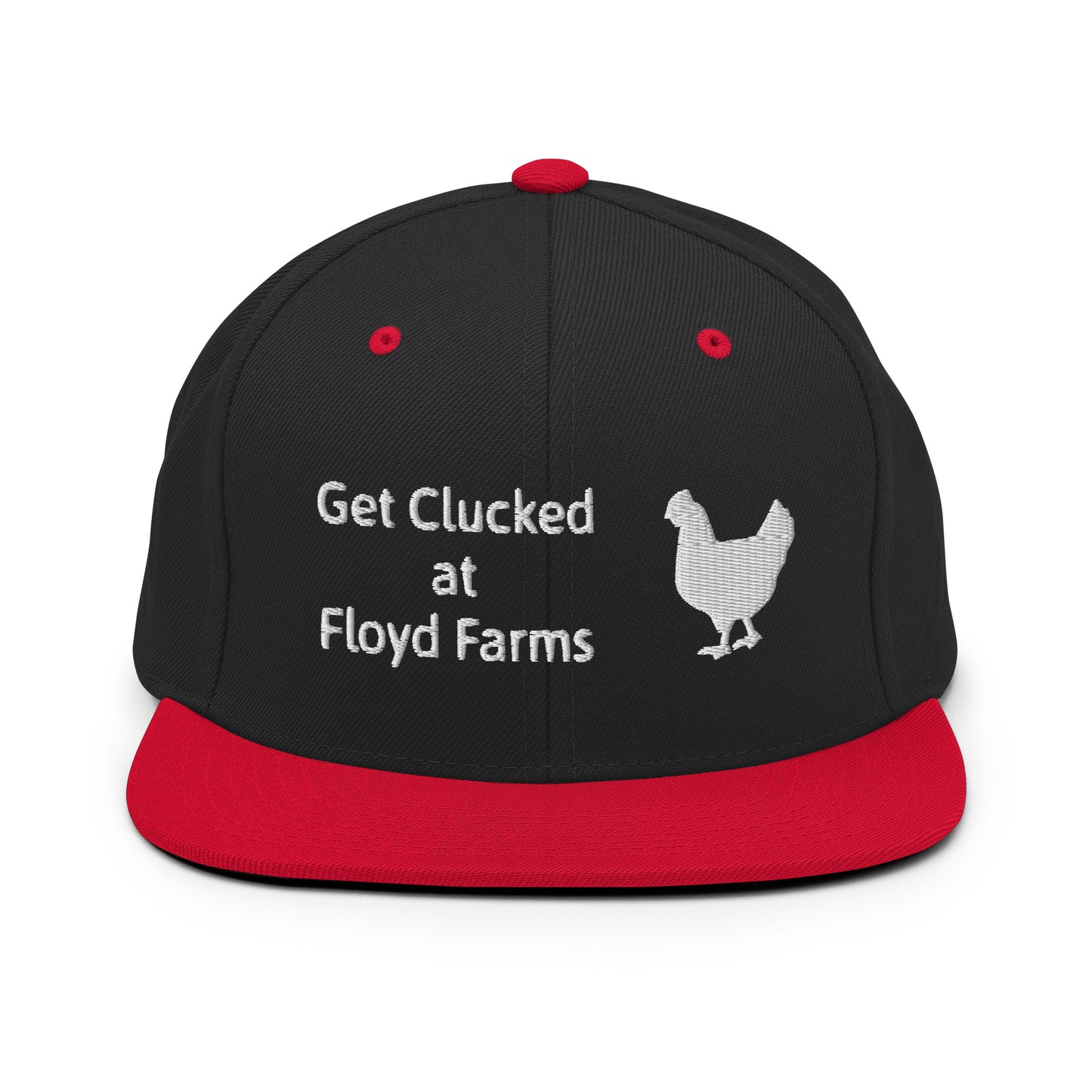 Get clucked snapback hat