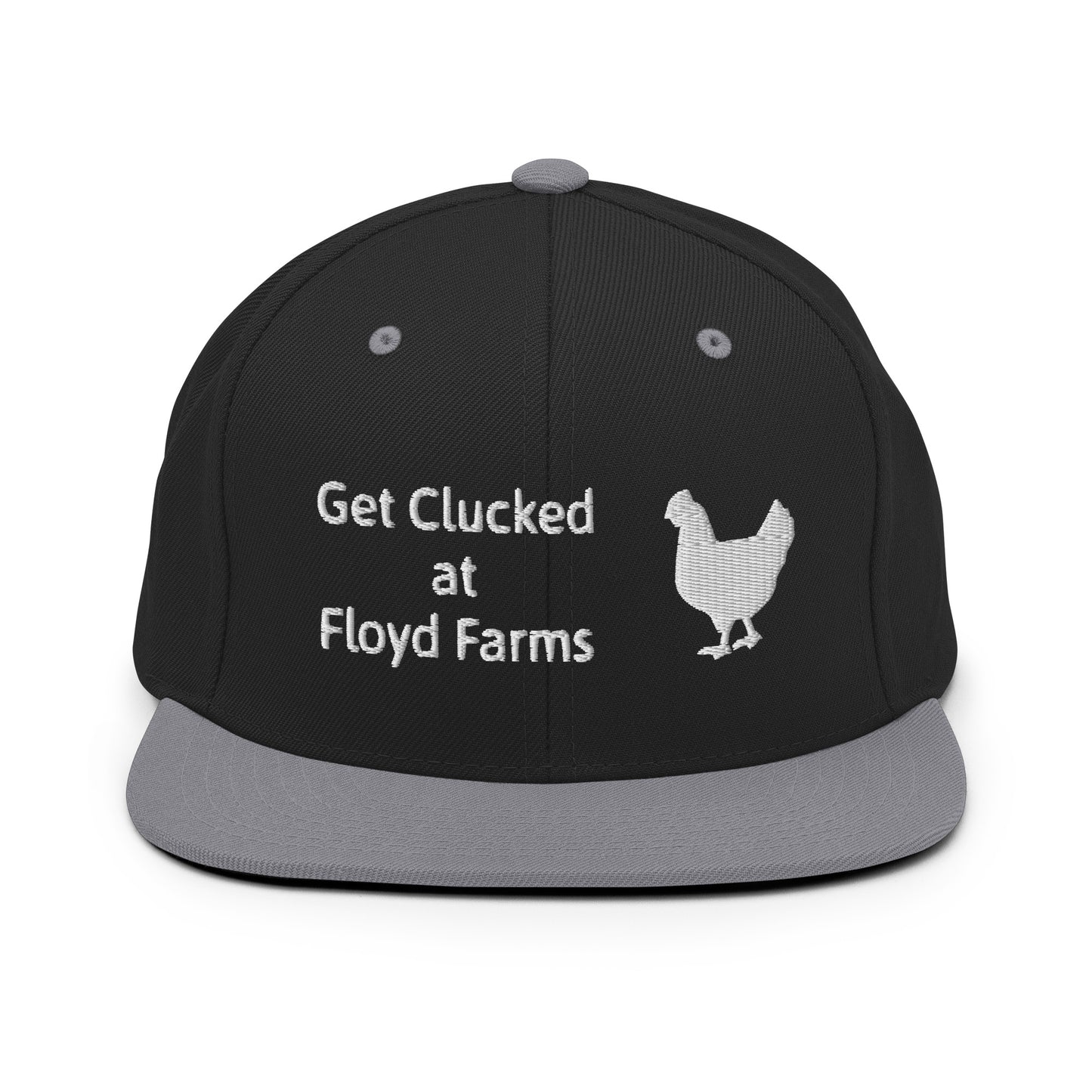 Get clucked snapback hat