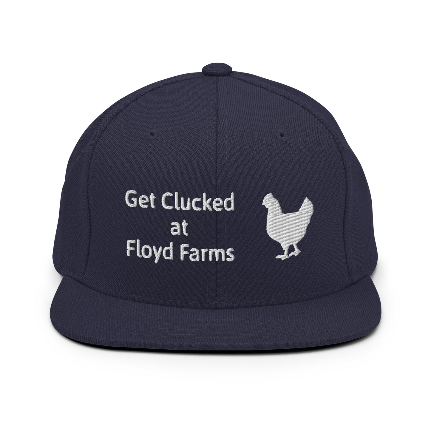 Get clucked snapback hat